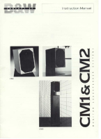 Bowers & Wilkins CM1-CM2-Owners-Manual